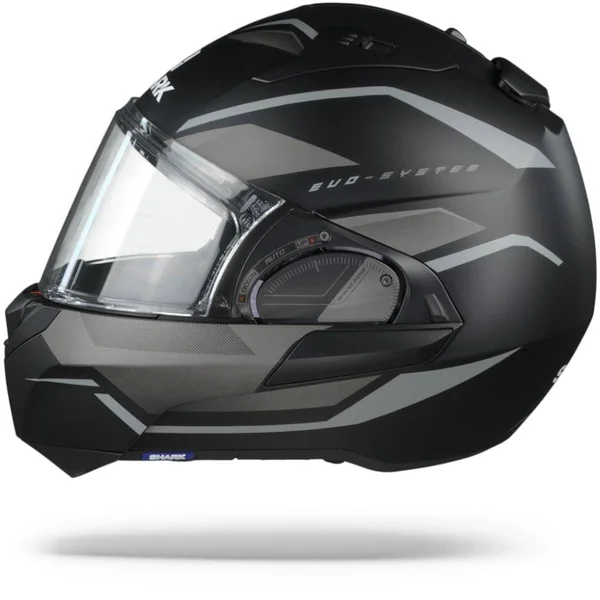 Shark - Helmet Evo-ES Yari Mat Black - Anthracite, Anthracite - Size S