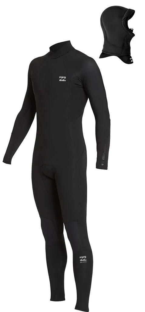 5/4/3mm Men's Billabong Absolute Fullsuit w/ Bibbed Hood