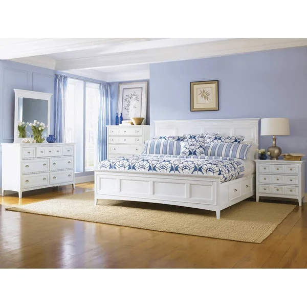 Magnussen Kentwood 3 Drawer Nightstand - White