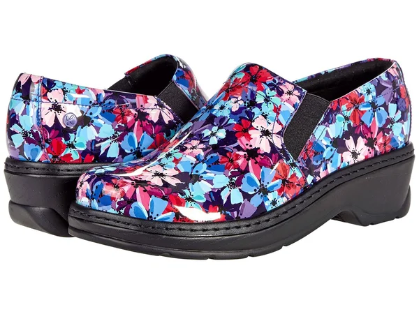 Klogs Footwear Naples Wildflowers Patent 9.5 M