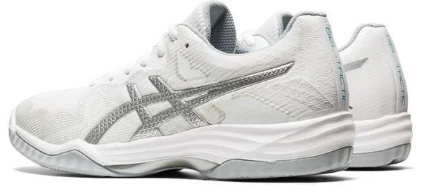 Asics Women's Gel-Tactic - White/Aqua, 14