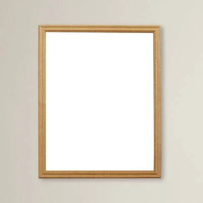 0.75x22 Wide Wood Grain Picture Frame Alcott Hill Color: Natural Brown - Size: 24x22 x 36x22