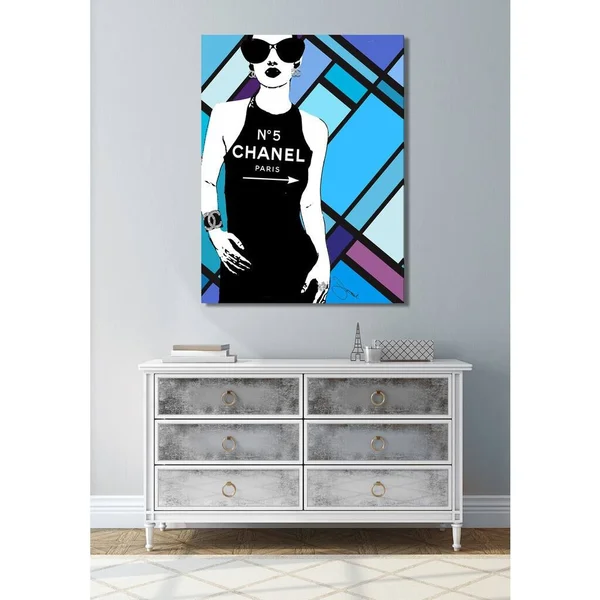 Picture Perfect International by Jodi This Way Too Giclee Print Canvas Wall Art - 36 Inches x 48 Inches x 1.5 Inches